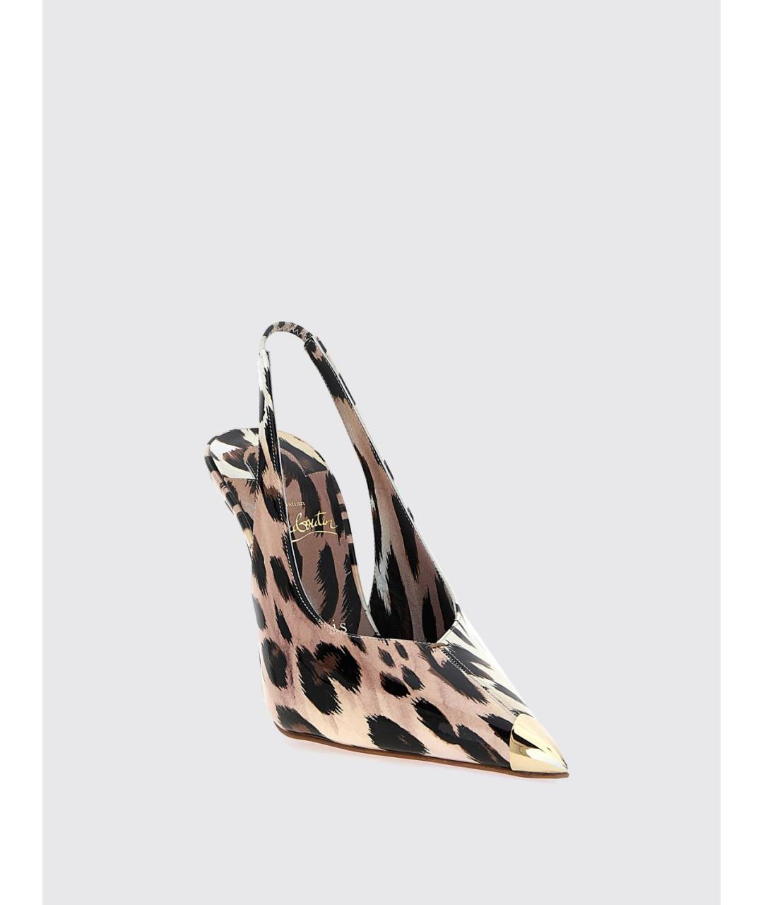 CHRISTIAN LOUBOUTIN Мульти текстильные туфли, фото 2