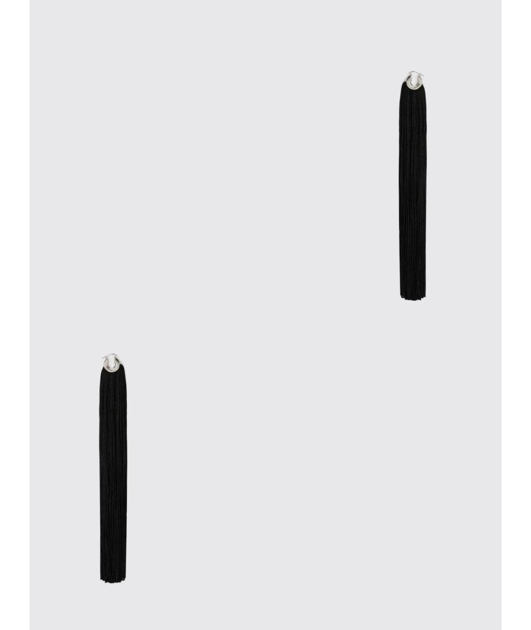 JIL SANDER Черные серьги, фото 3