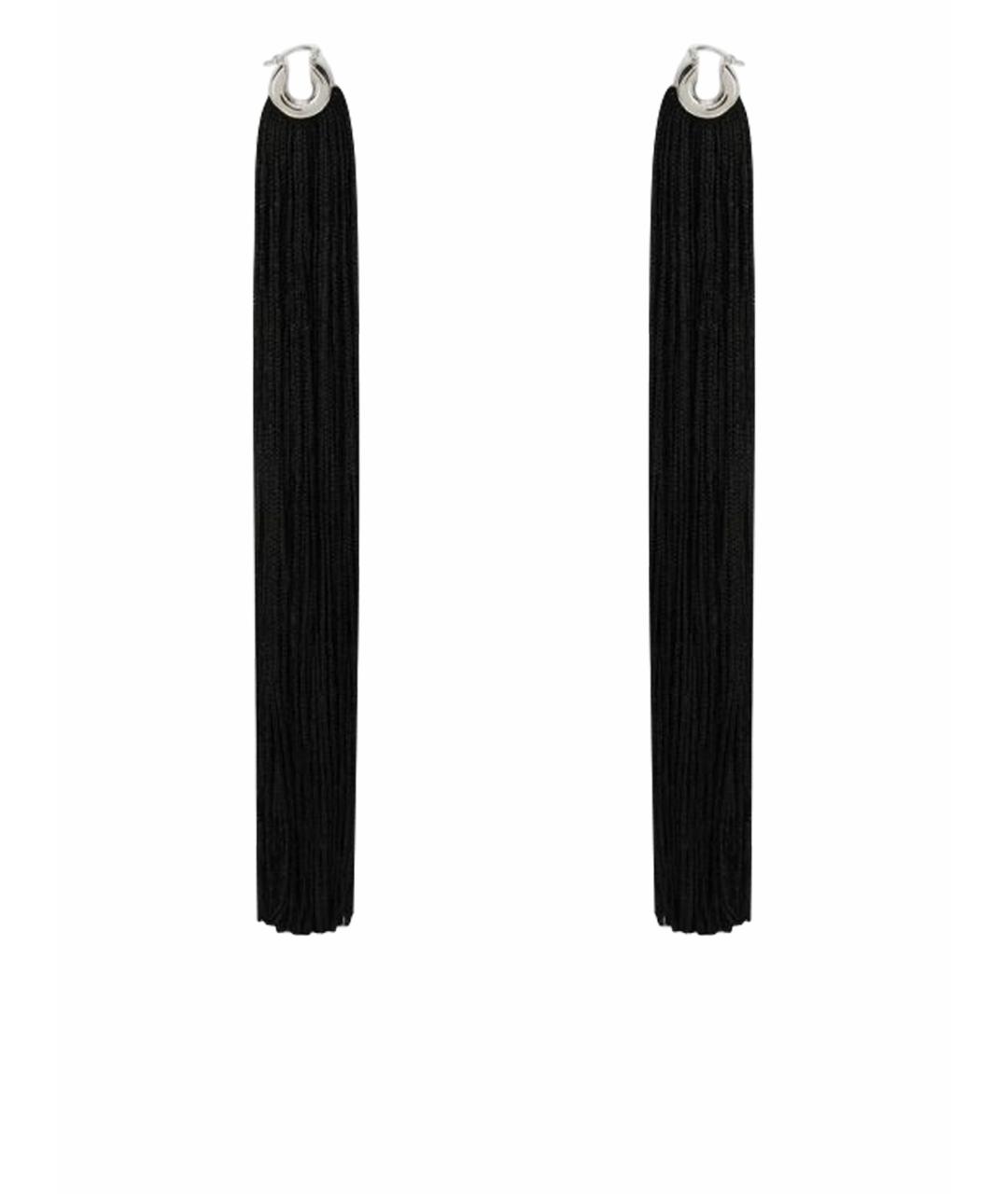 JIL SANDER Черные серьги, фото 1