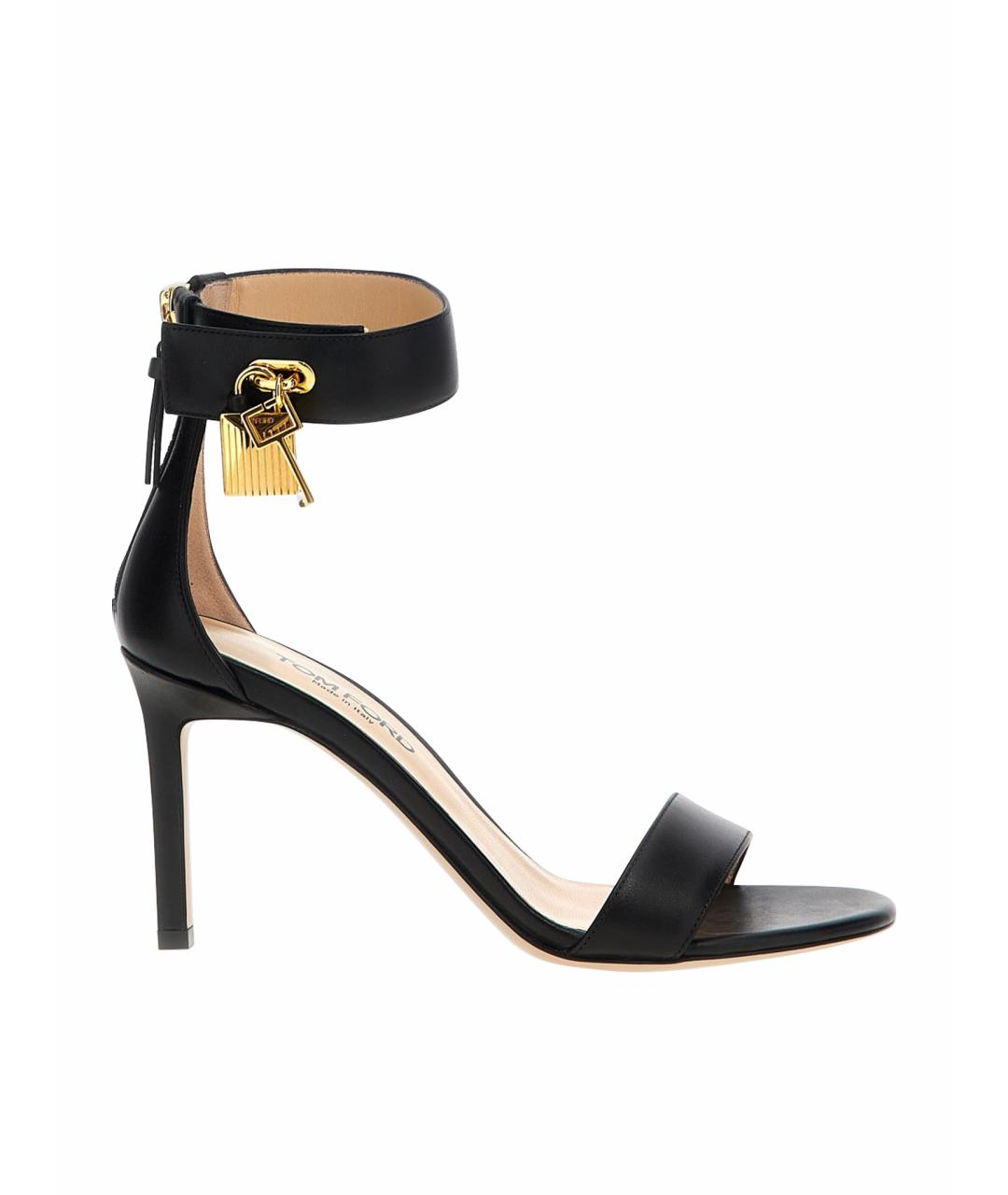 TOM FORD Черные босоножки, фото 1