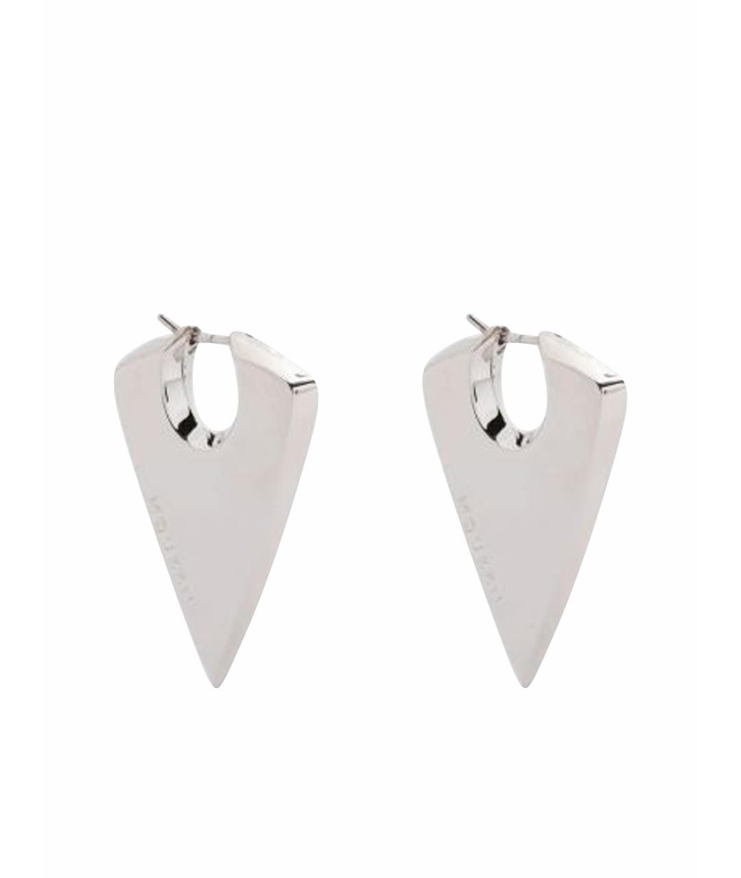 ALEXANDER MCQUEEN Серебряные металлические серьги, фото 1