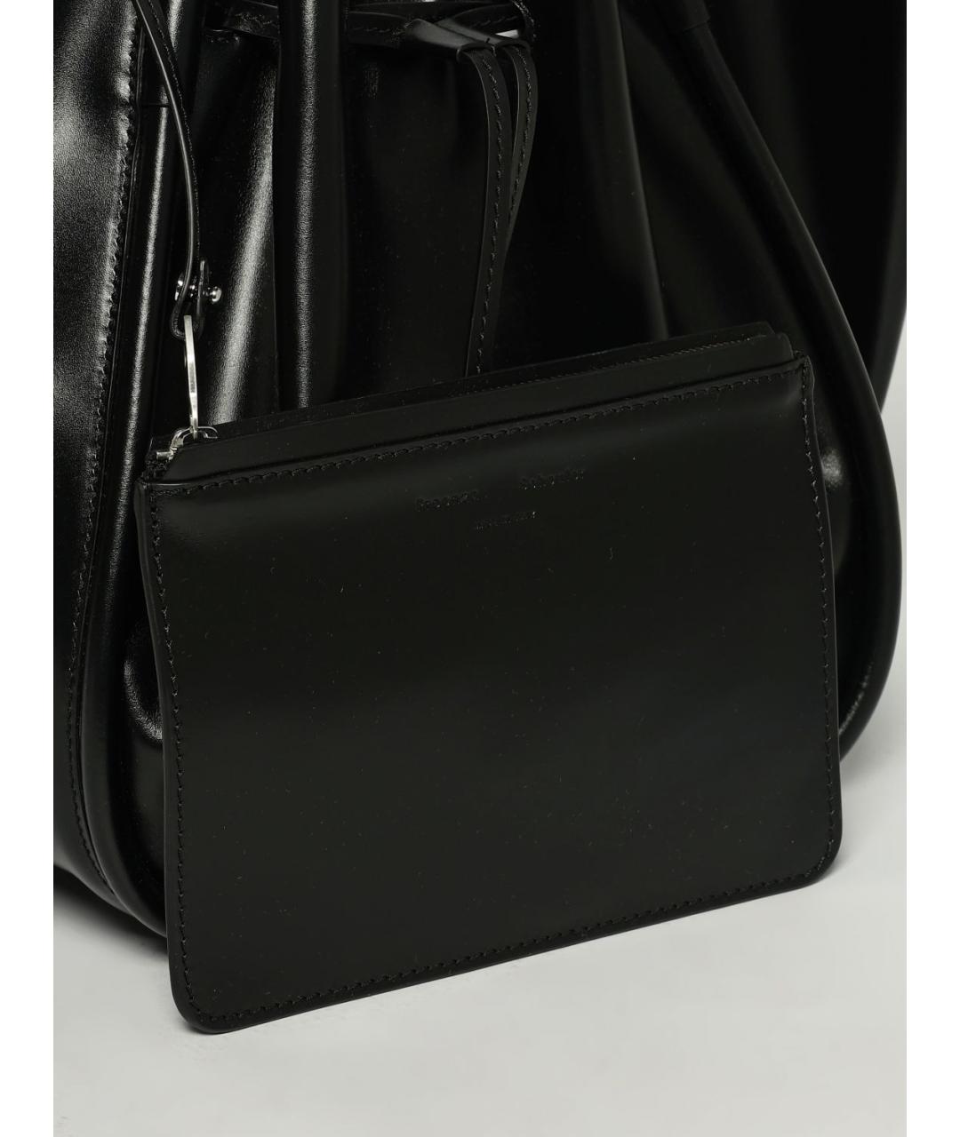 PROENZA SCHOULER Черная кожаная сумка тоут, фото 4