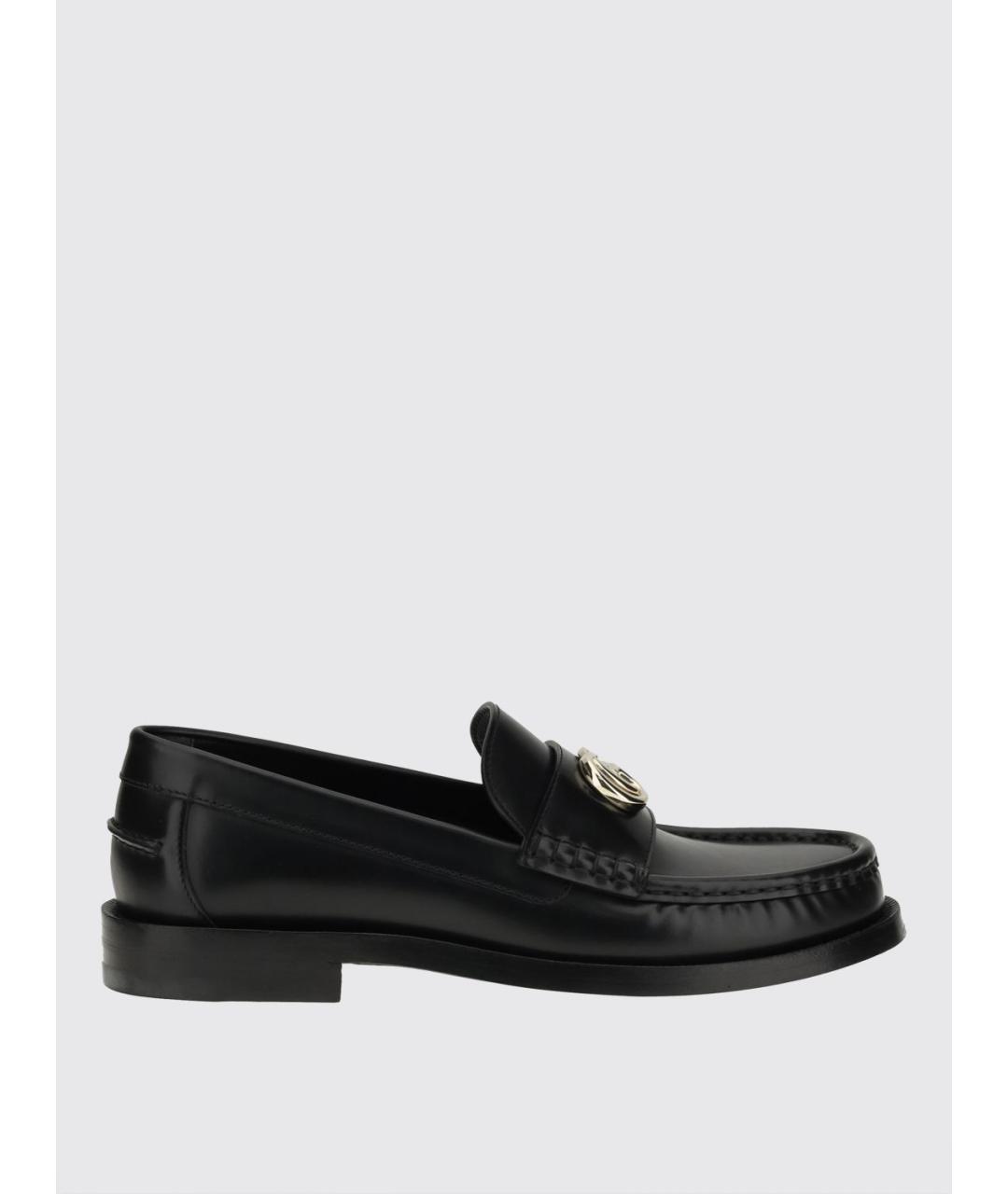 GUCCI Черные кожаные лоферы, фото 4