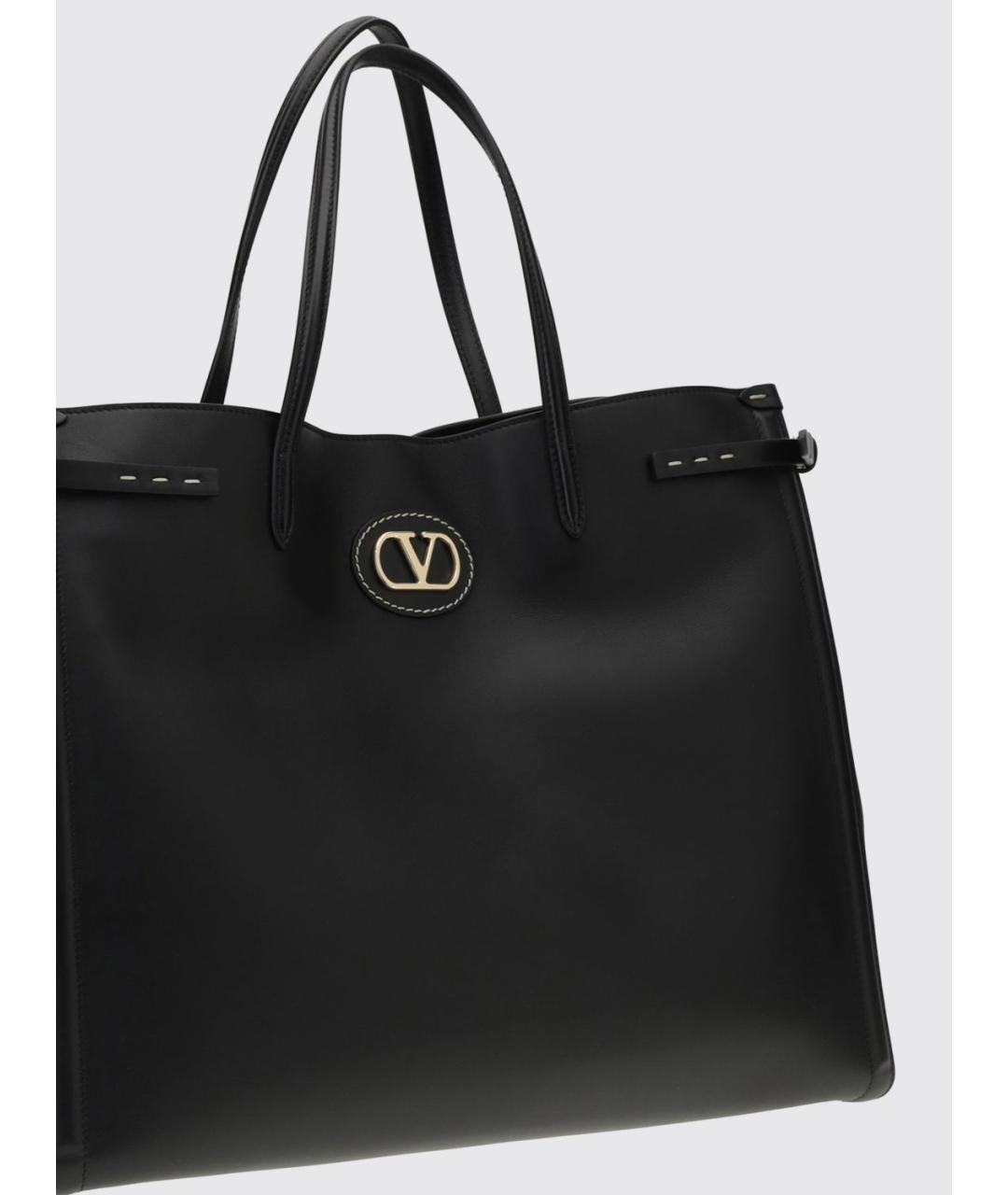 VALENTINO Черная сумка тоут, фото 3
