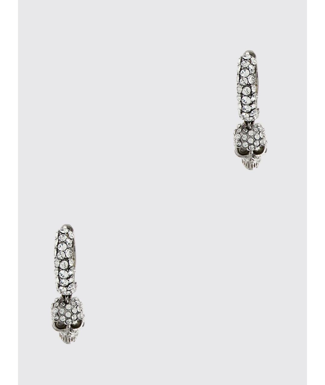 ALEXANDER MCQUEEN Серебряные металлические серьги, фото 4