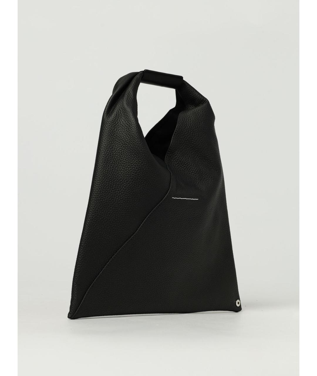 MM6 MAISON MARGIELA Черная сумка тоут, фото 3