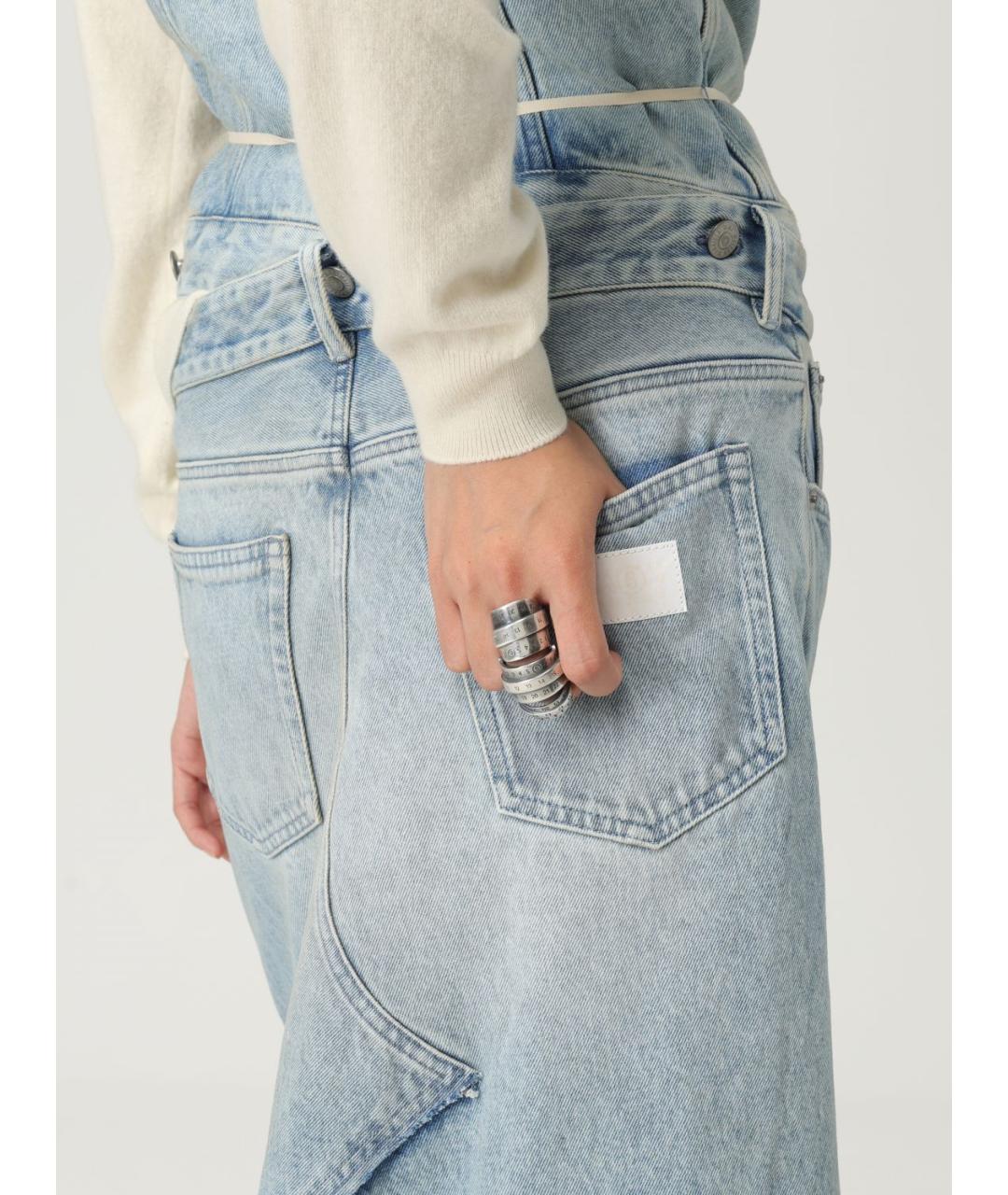 MM6 MAISON MARGIELA Серебряное металлическое кольцо, фото 2