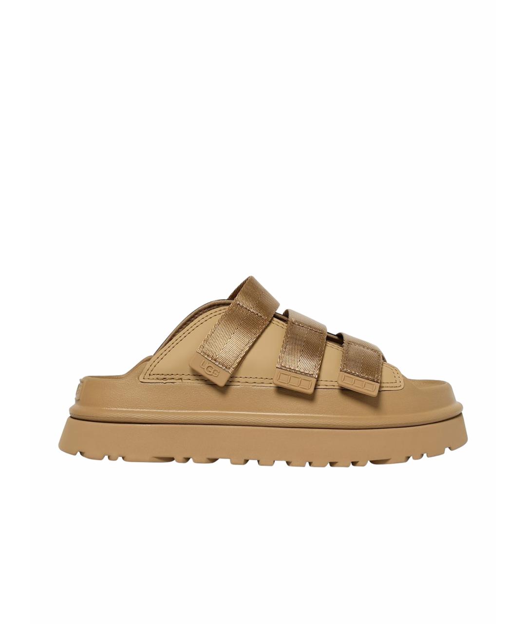 UGG AUSTRALIA Бежевые сандалии, фото 1