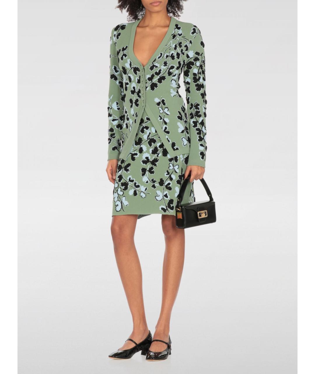 LANVIN Зеленый кардиган, фото 3