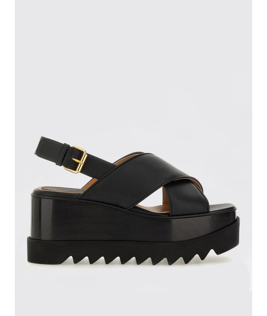 STELLA MCCARTNEY Черные сандалии, фото 4