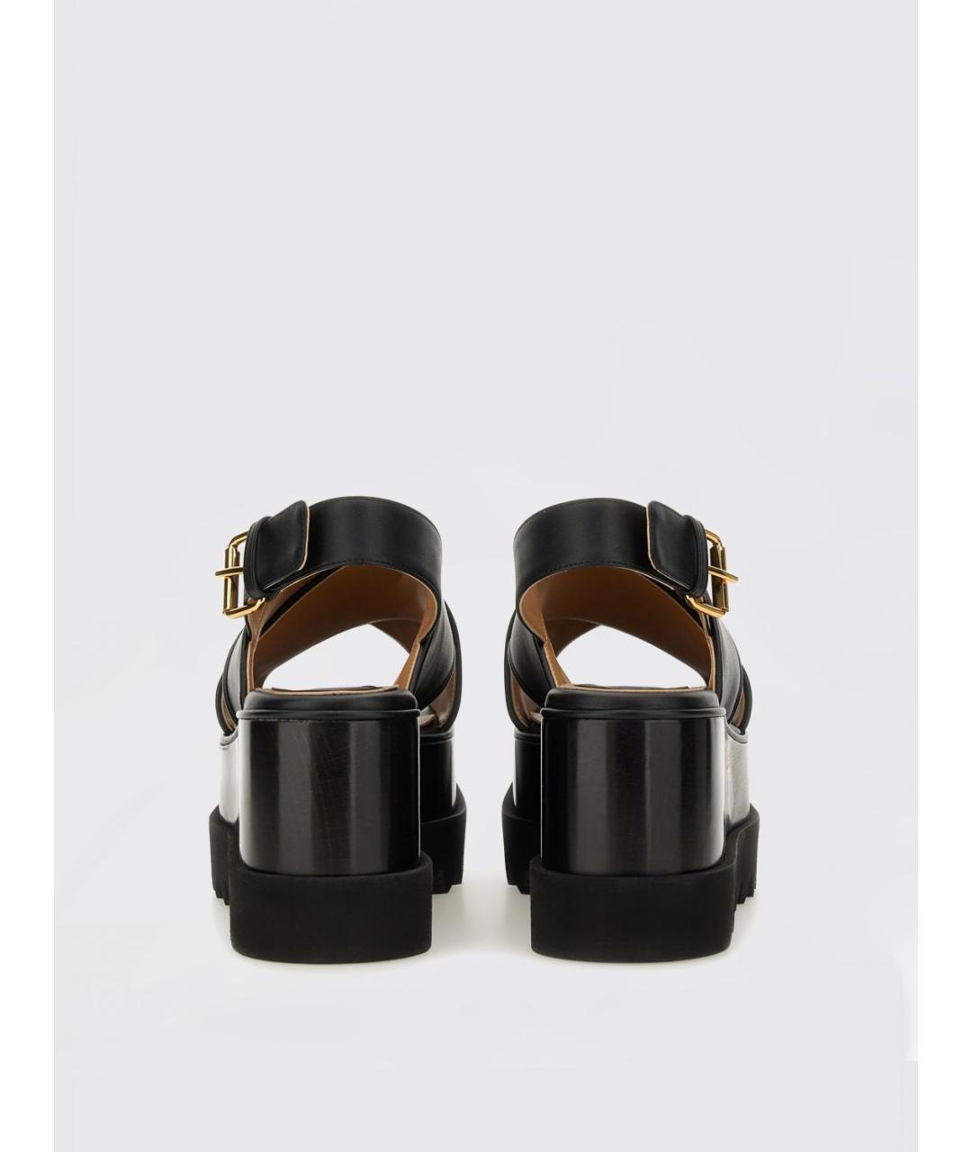 STELLA MCCARTNEY Черные сандалии, фото 3