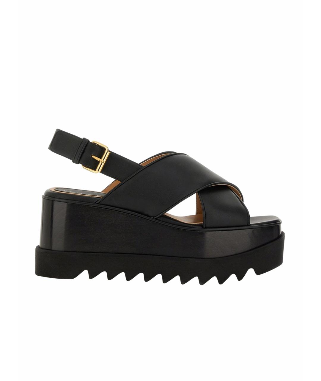 STELLA MCCARTNEY Черные сандалии, фото 1