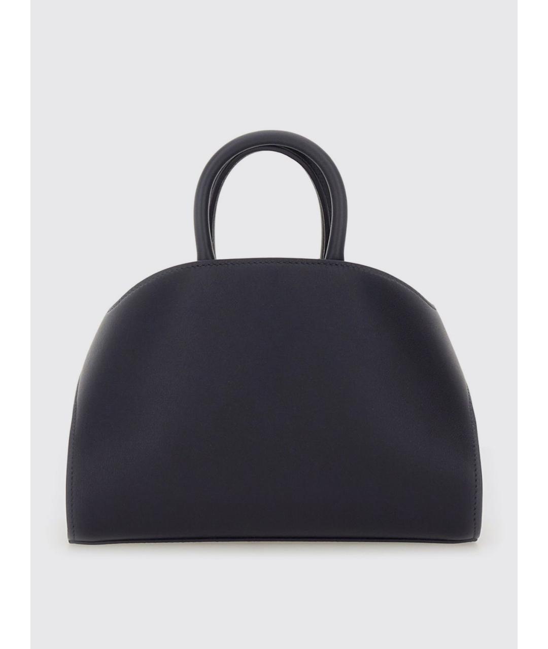 FERRAGAMO Синяя кожаная сумка тоут, фото 2