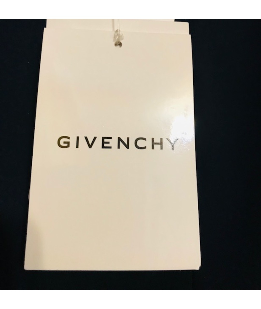 GIVENCHY Синие вискозные прямые брюки, фото 4