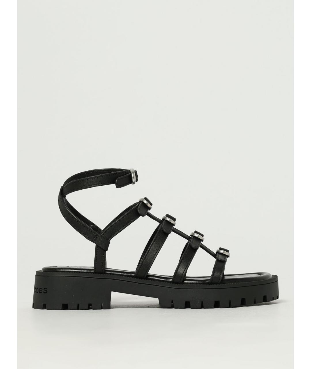 MARC JACOBS Черные босоножки, фото 4