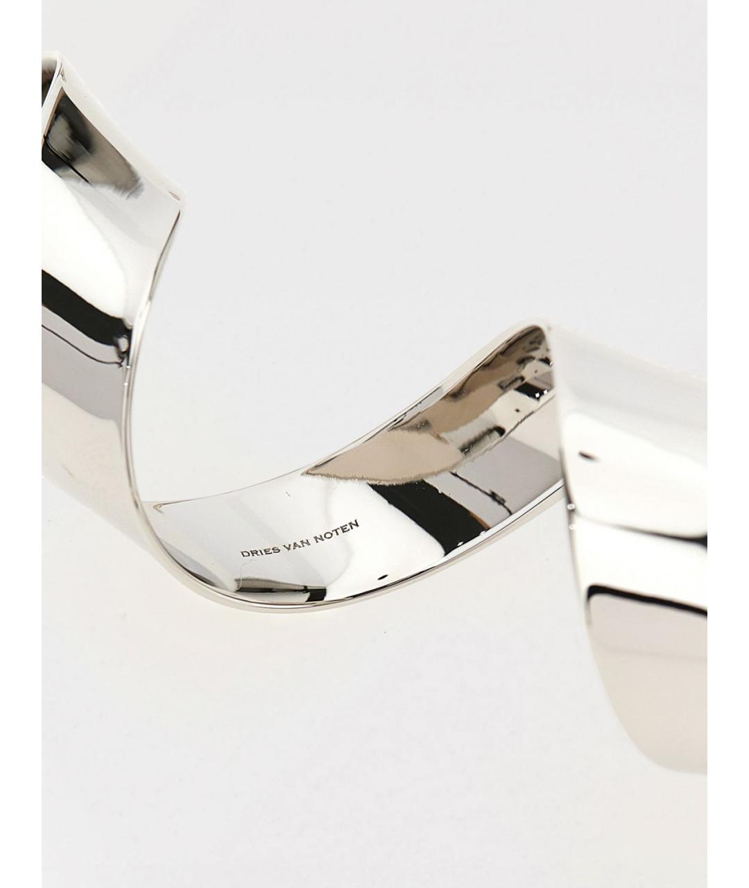 DRIES VAN NOTEN Серебряное латунное колье, фото 2
