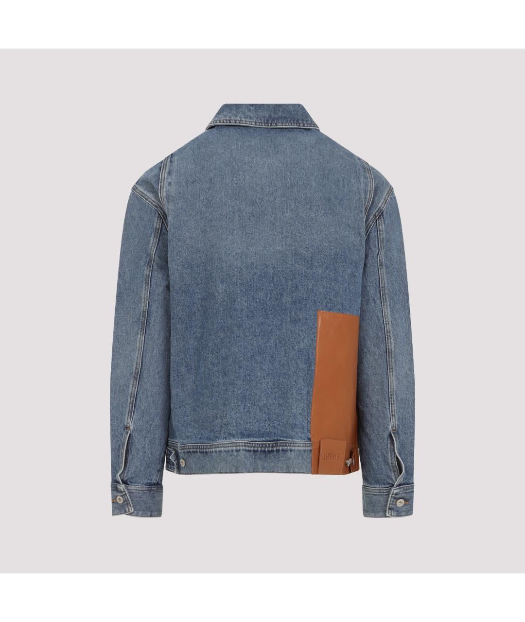 LOEWE Синяя хлопковая куртка, фото 3