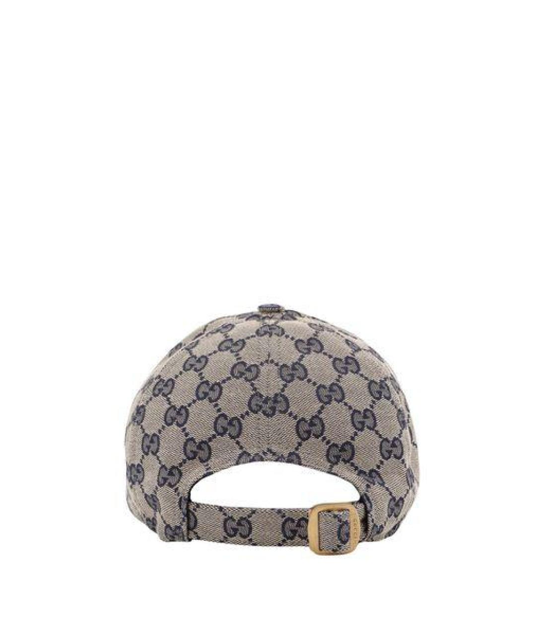 GUCCI Бежевая синтетическая кепка/бейсболка, фото 2
