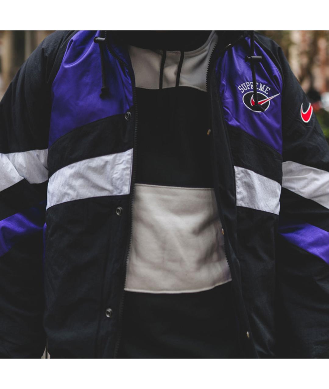 SUPREME Черная куртка, фото 5