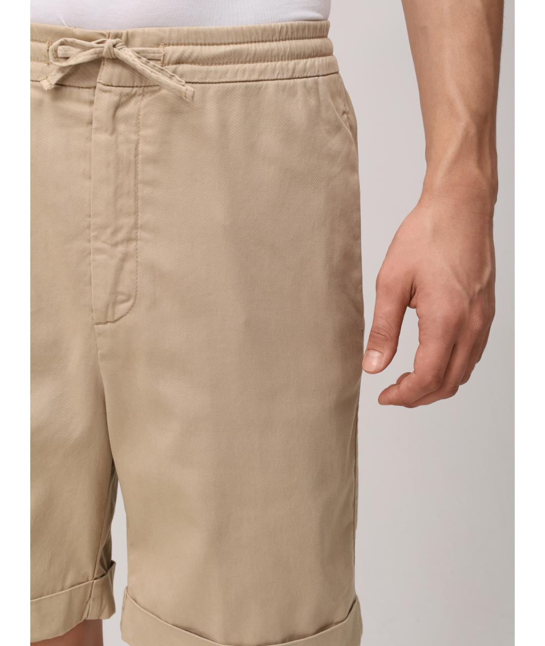 CANALI Бежевые шорты, фото 4