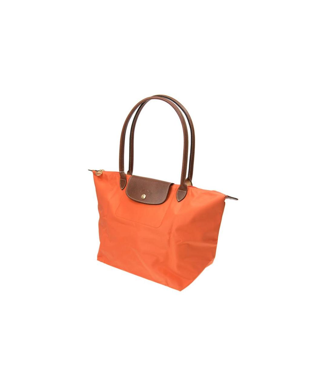 LONGCHAMP Оранжевая сумка тоут, фото 2