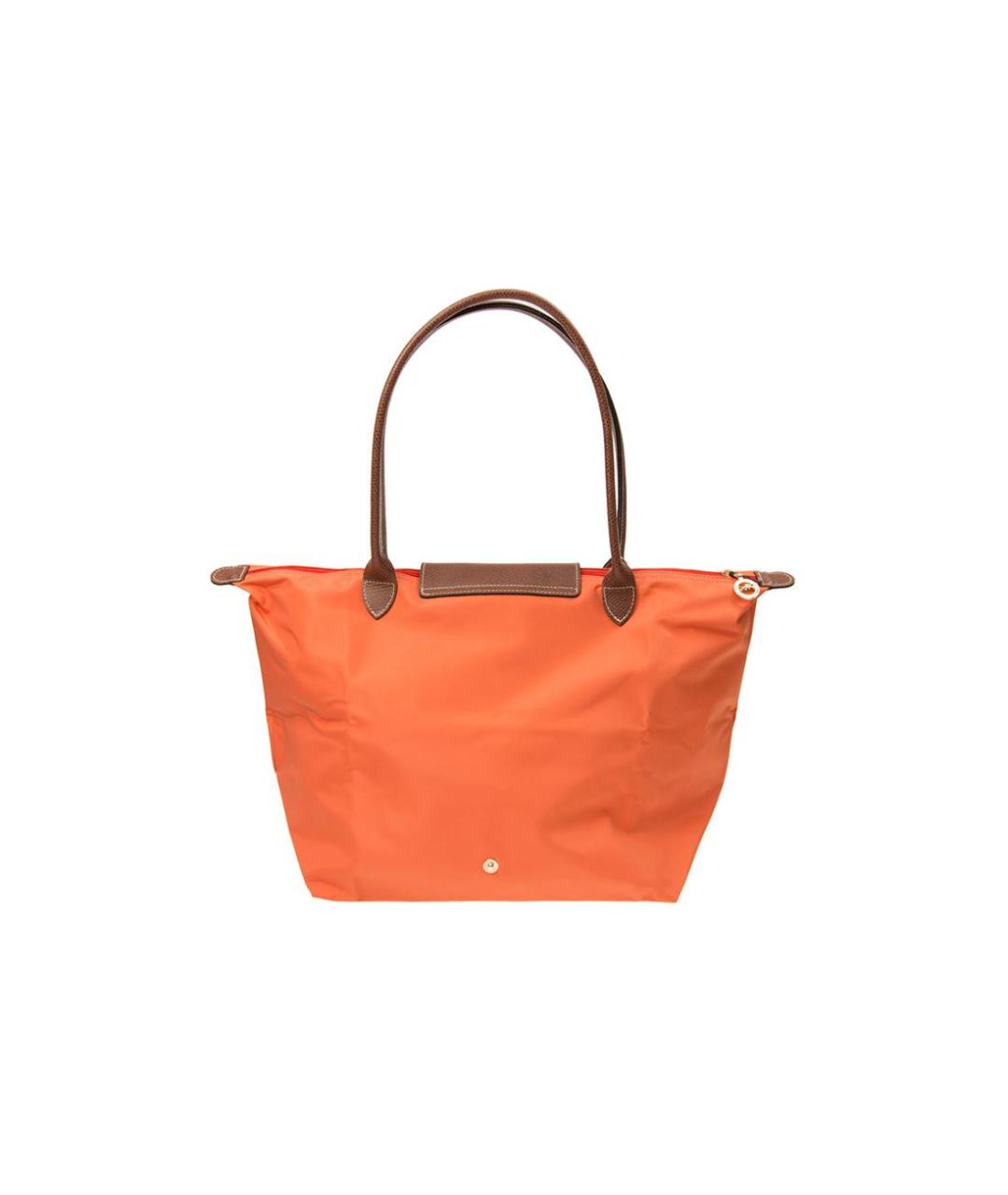 LONGCHAMP Оранжевая сумка тоут, фото 4