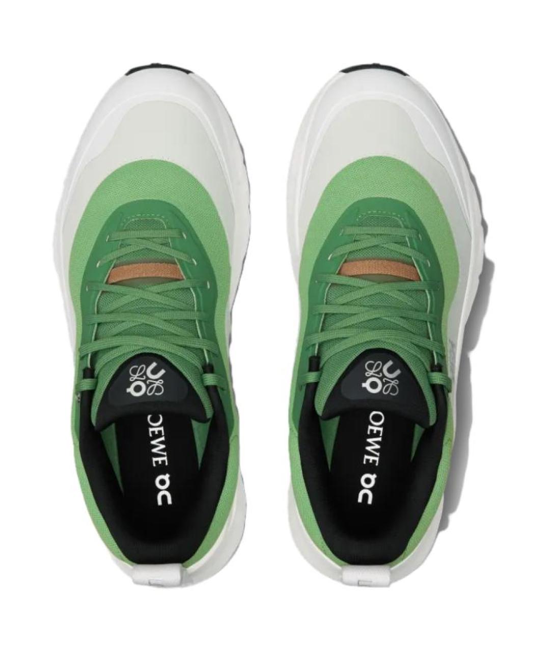 ON Зеленые низкие кроссовки / кеды, фото 4