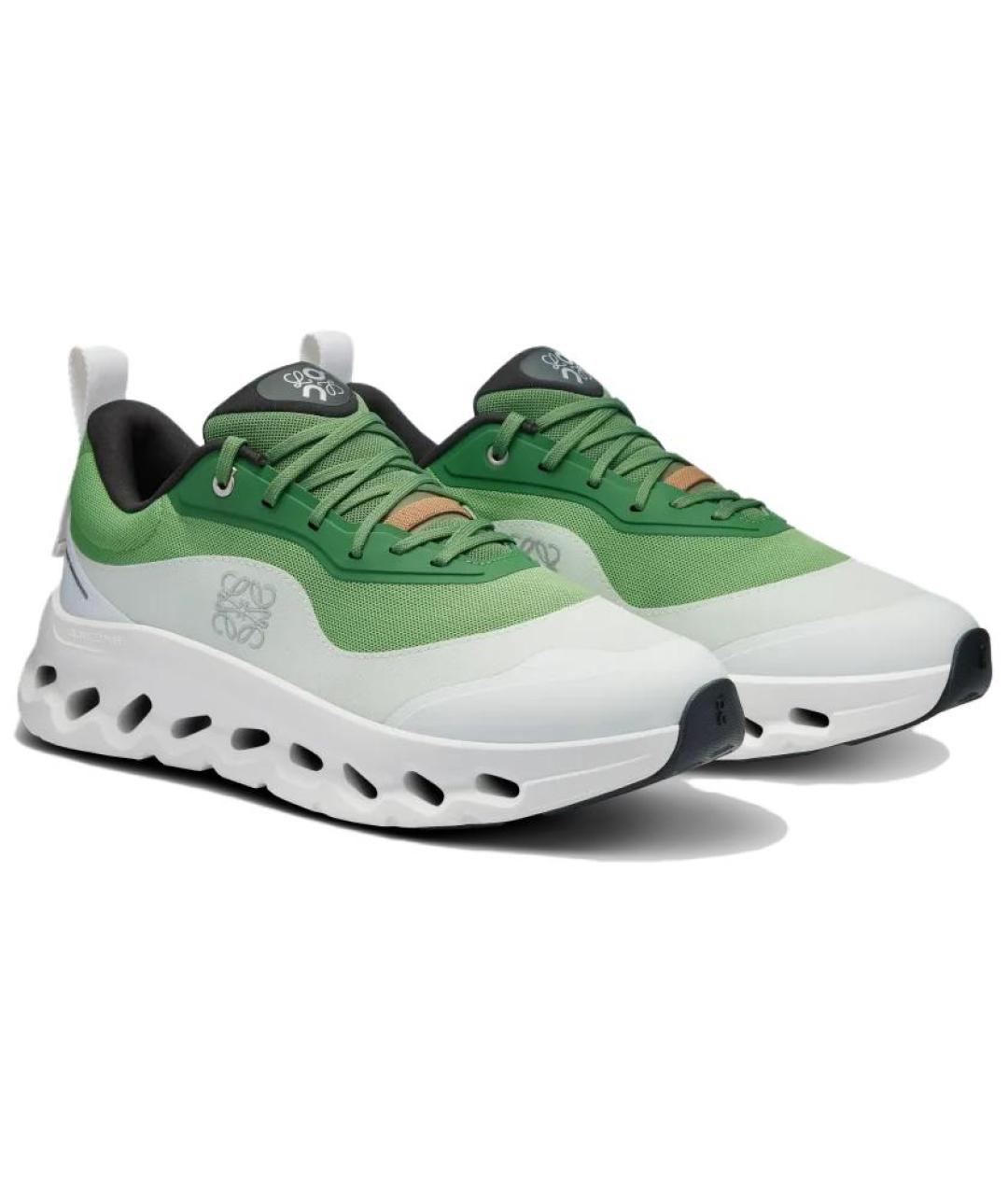 ON Зеленые низкие кроссовки / кеды, фото 3