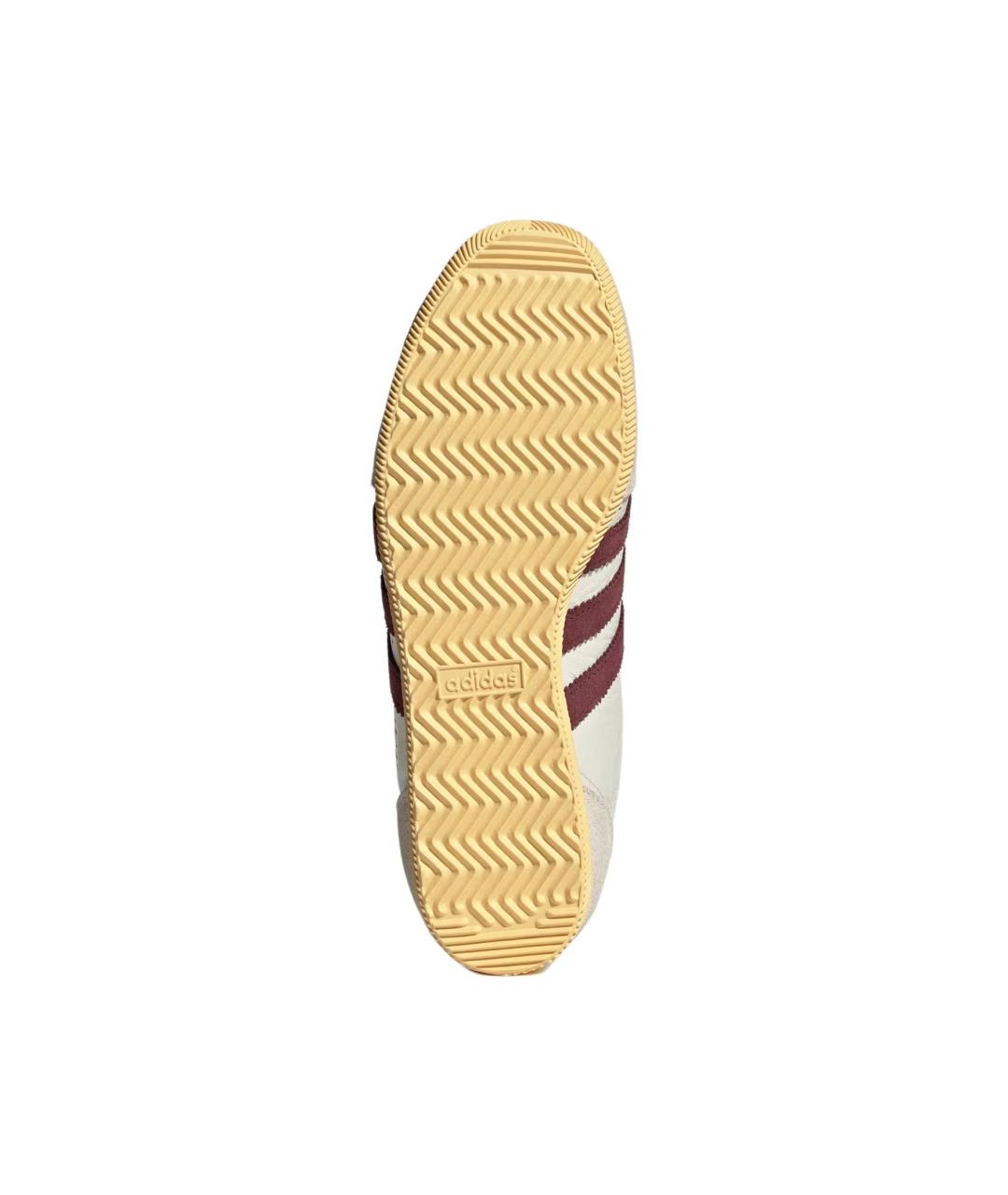 ADIDAS Бежевые кожаные кеды, фото 7