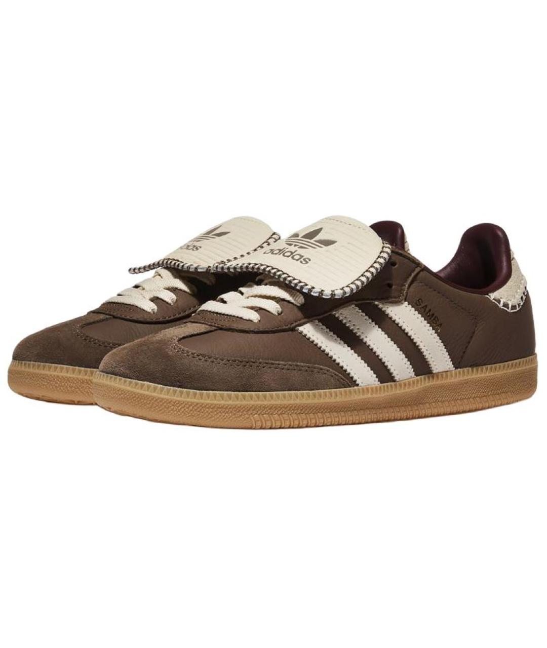 ADIDAS Коричневые кеды, фото 2