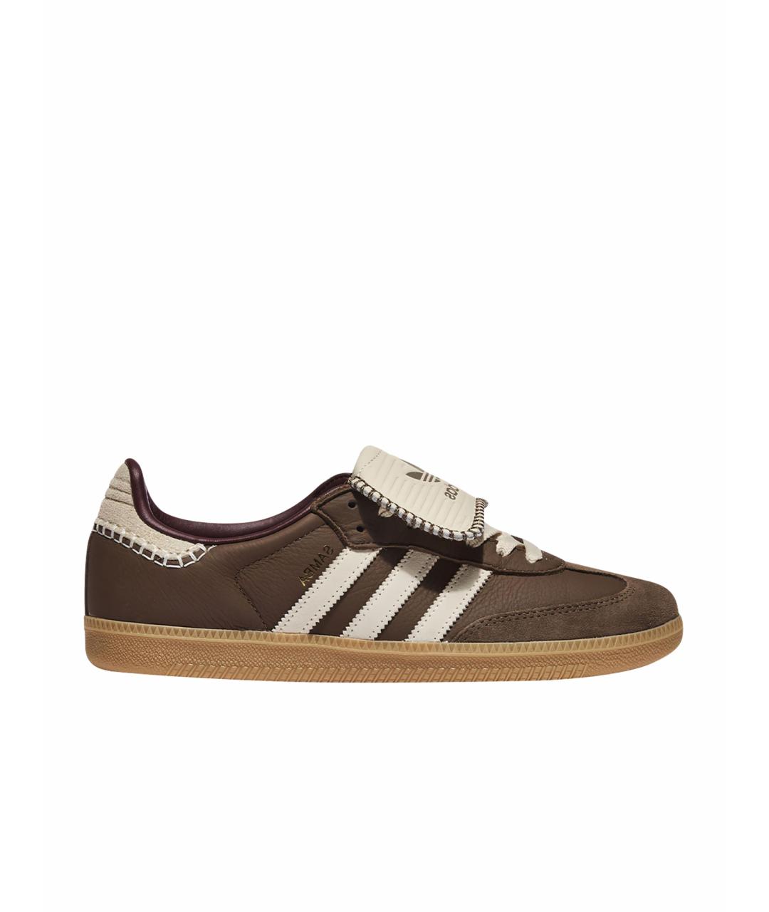 ADIDAS Коричневые кеды, фото 1