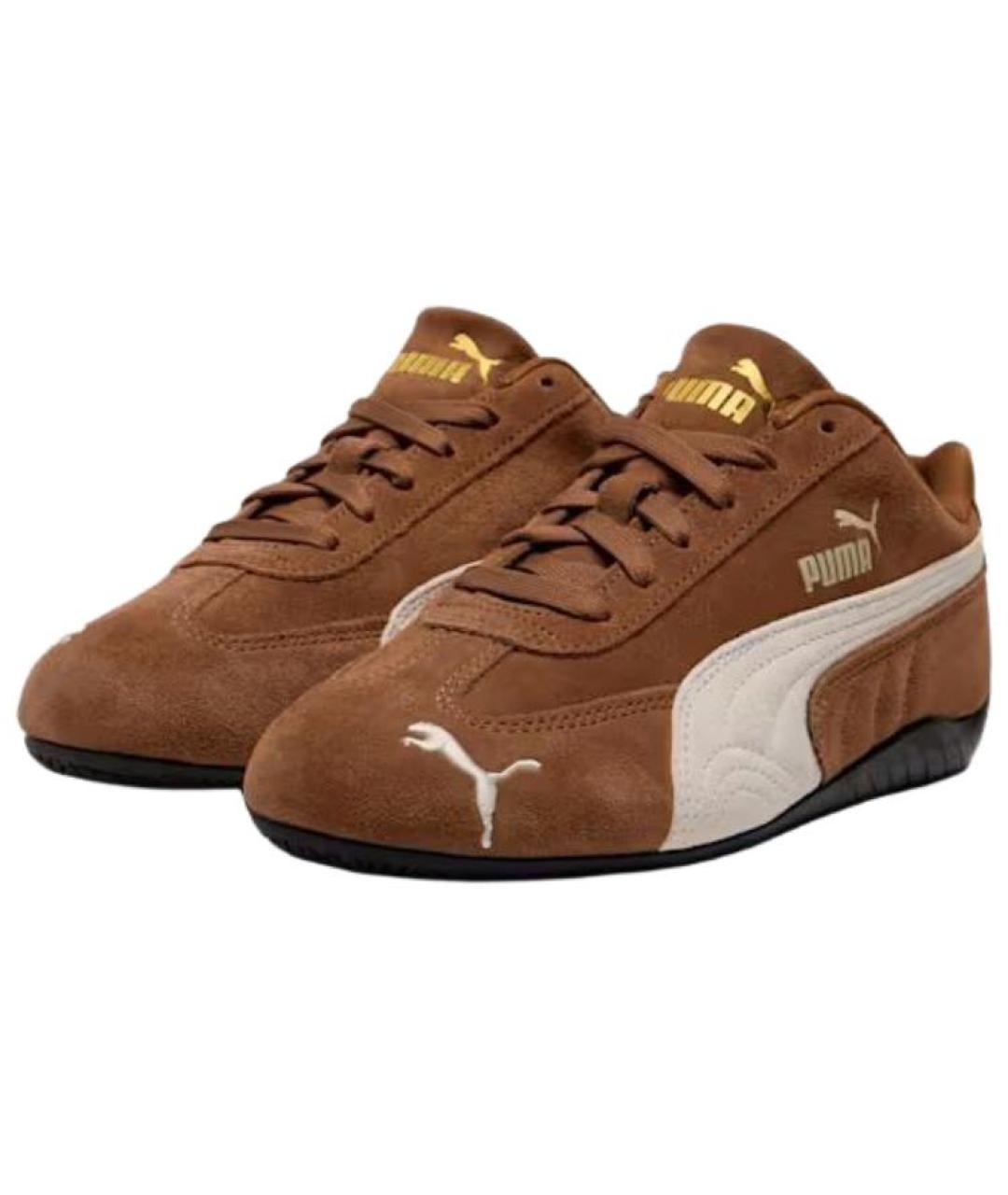 PUMA Коричневые кеды, фото 4