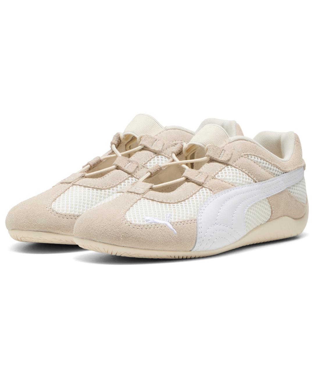 PUMA Бежевые кеды, фото 3