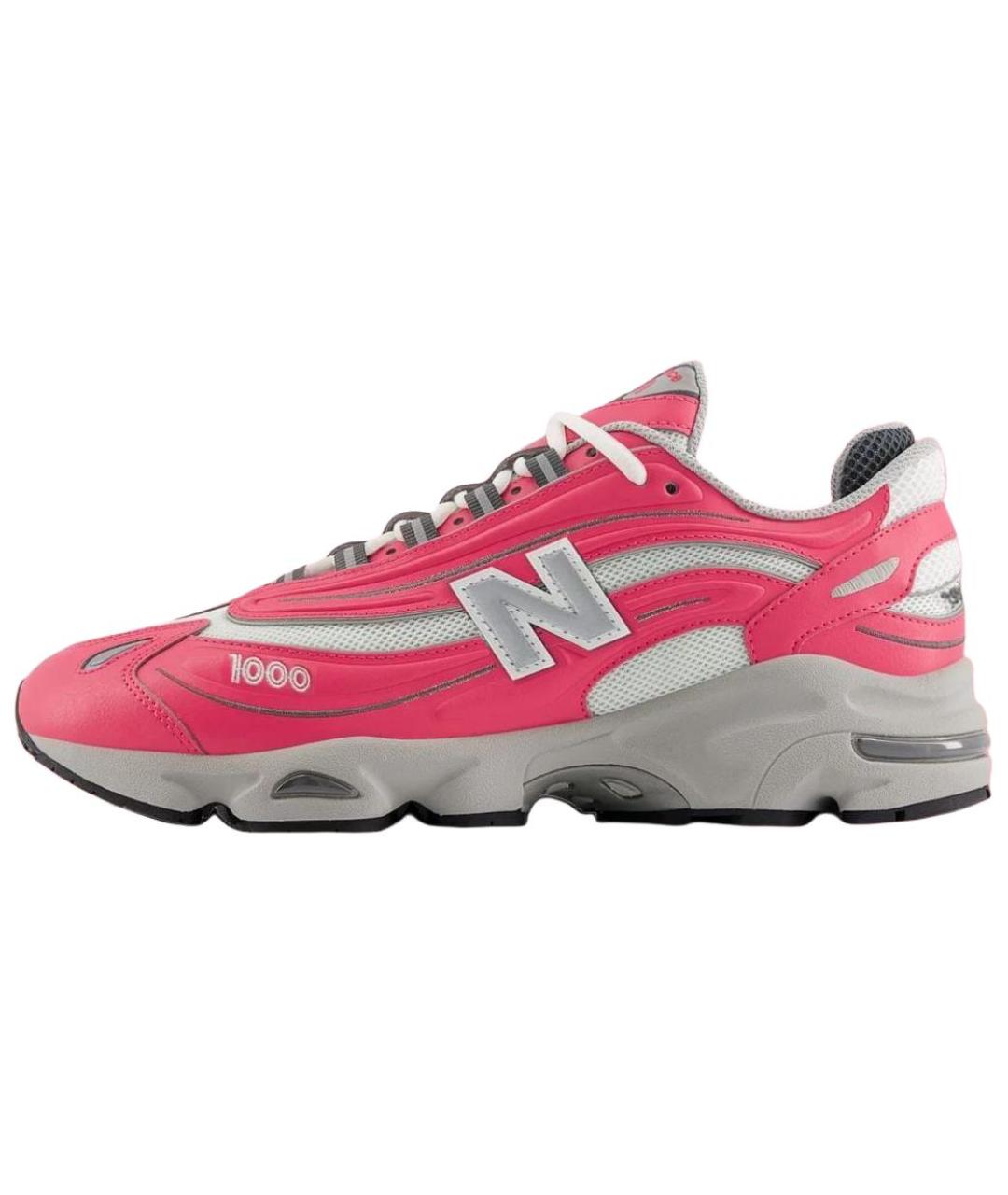 NEW BALANCE Розовые низкие кроссовки / кеды, фото 2