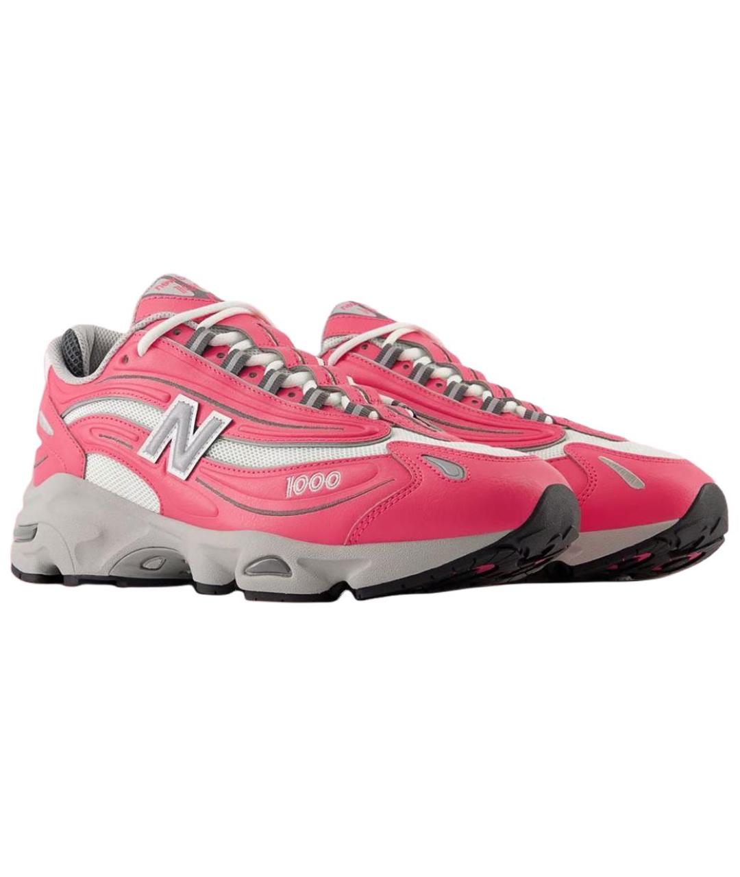 NEW BALANCE Розовые низкие кроссовки / кеды, фото 3