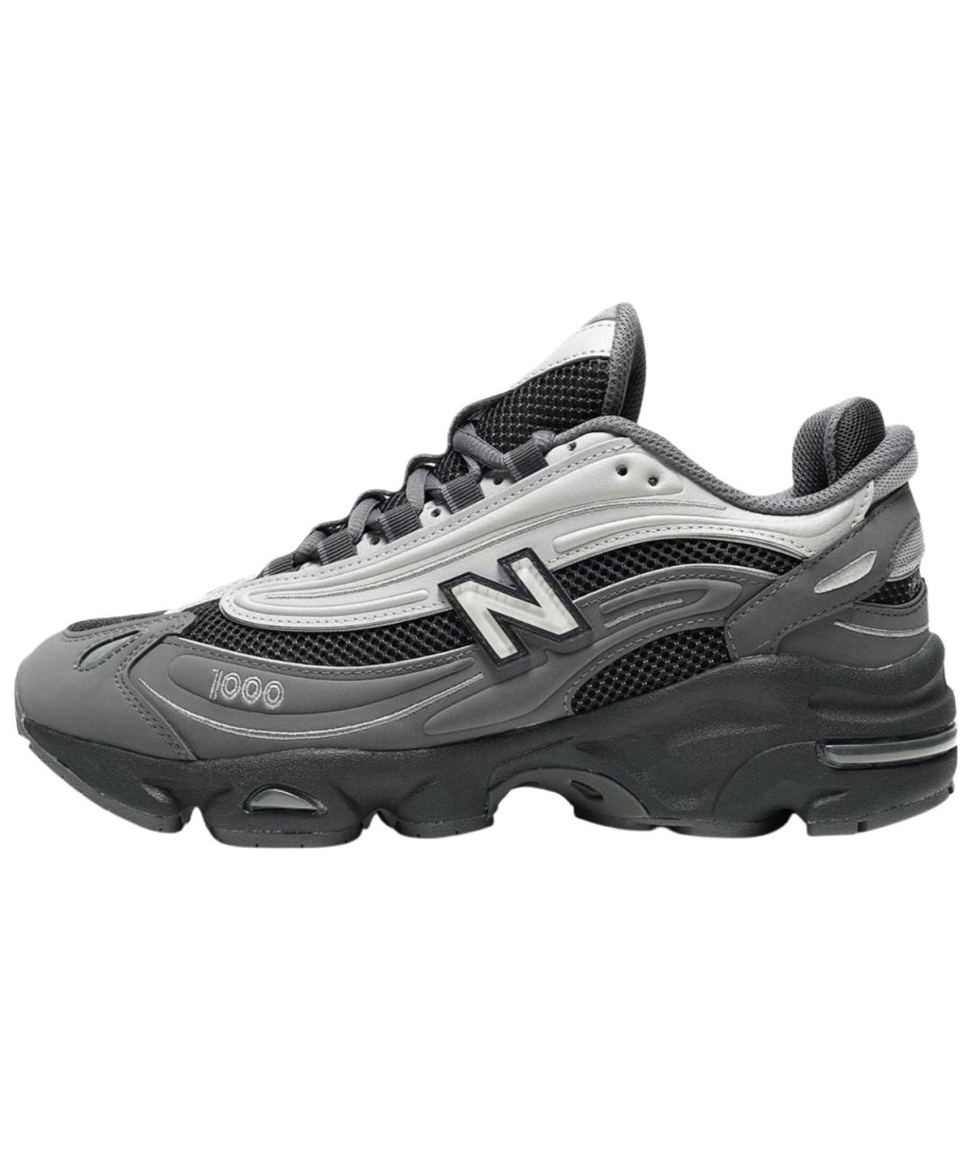 NEW BALANCE Серые низкие кроссовки / кеды, фото 2