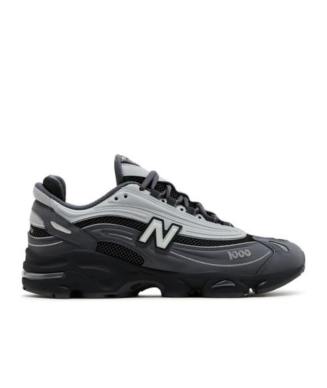 NEW BALANCE Серые низкие кроссовки / кеды, фото 1
