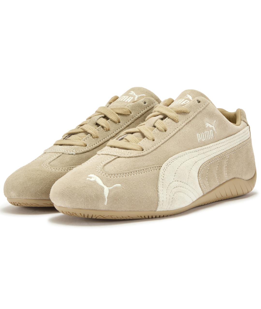 PUMA Бежевые кеды, фото 3