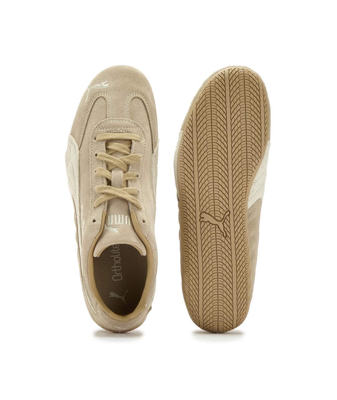 PUMA Бежевые кеды, фото 5
