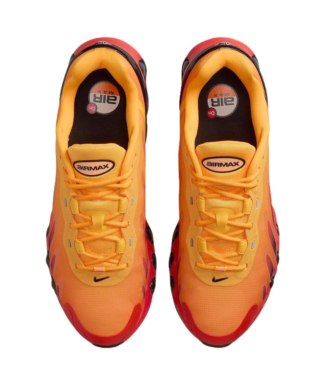 NIKE Оранжевое низкие кроссовки / кеды, фото 4