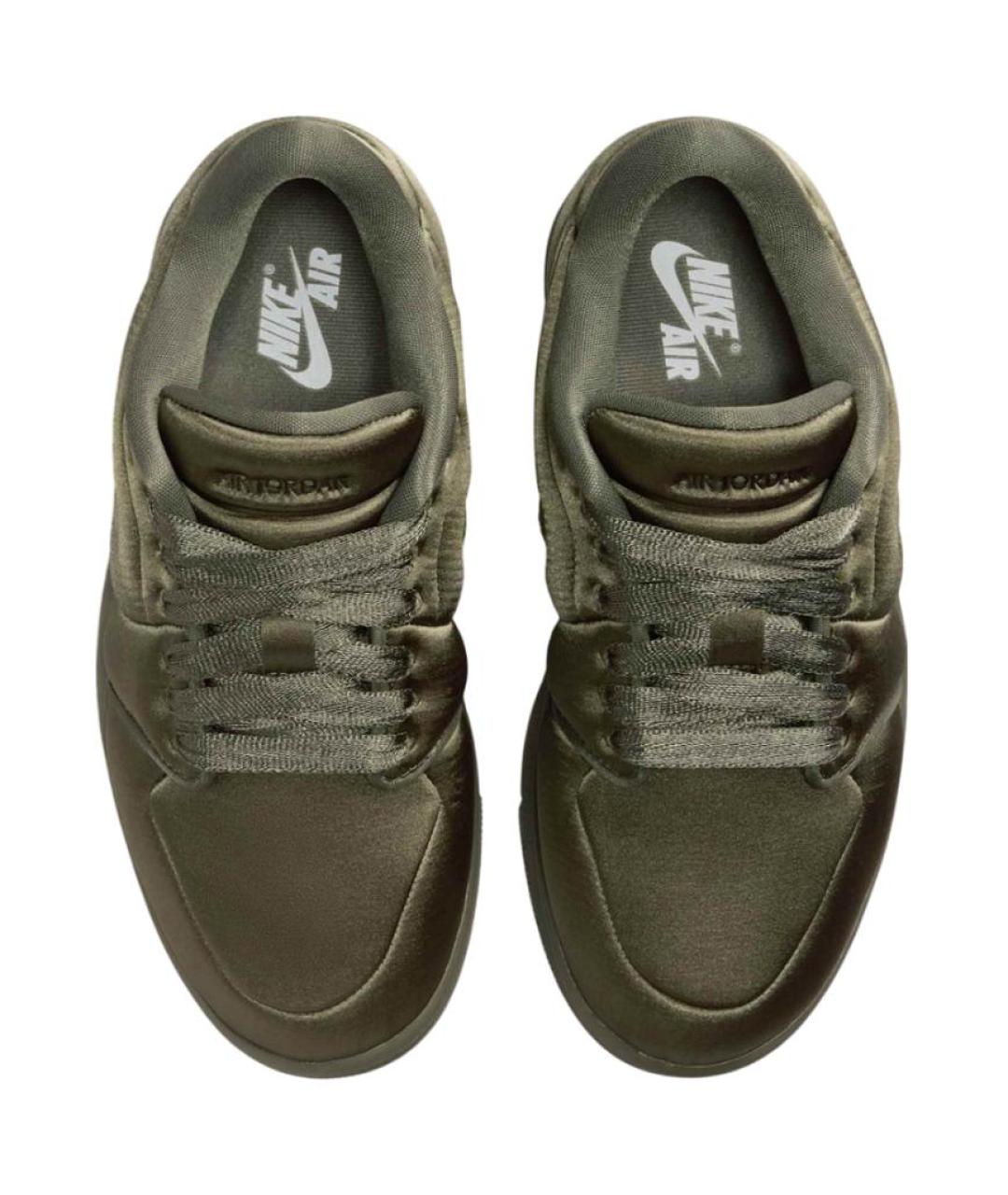 JORDAN Зеленые кроссовки, фото 4