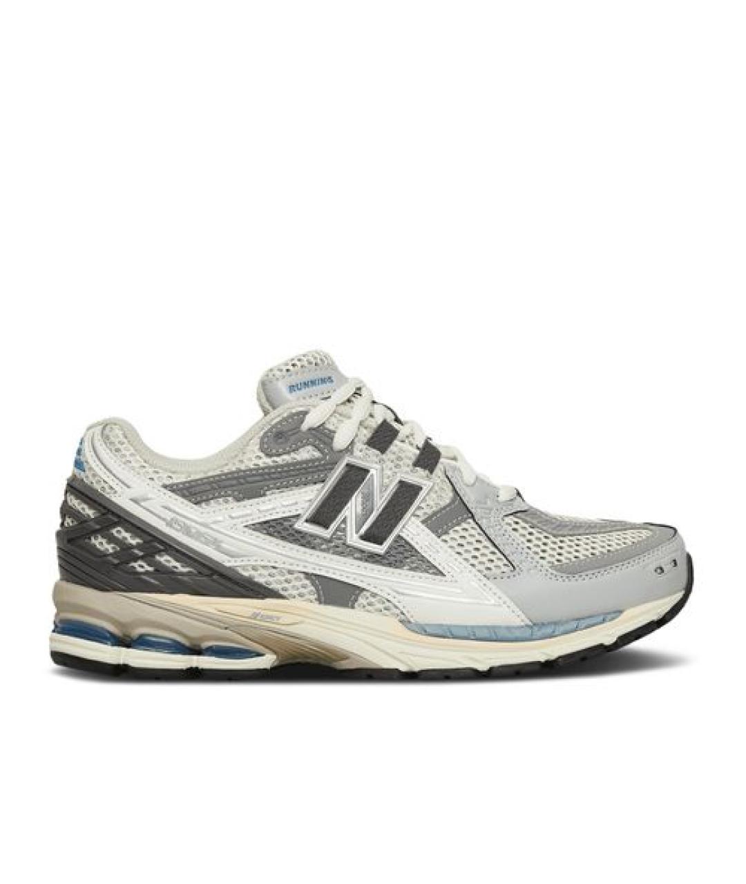 NEW BALANCE Серые низкие кроссовки / кеды, фото 1
