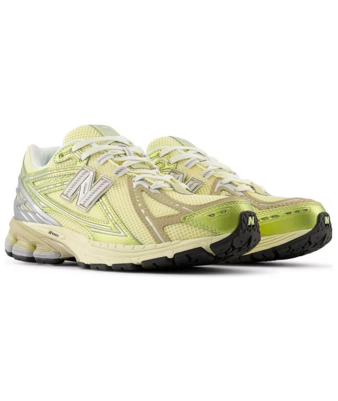NEW BALANCE Желтые низкие кроссовки / кеды, фото 4
