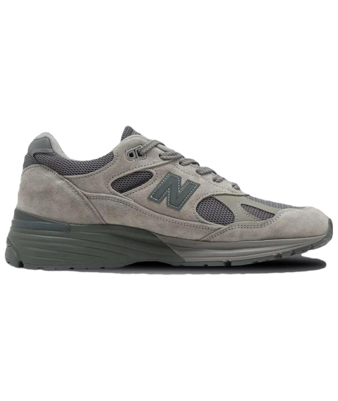 NEW BALANCE Серые низкие кроссовки / кеды, фото 3
