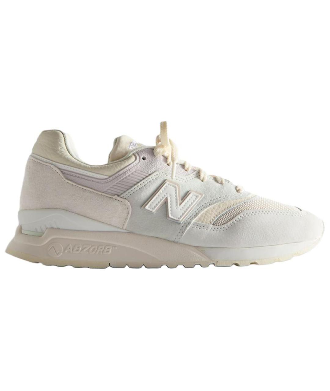 NEW BALANCE Белые кроссовки, фото 3