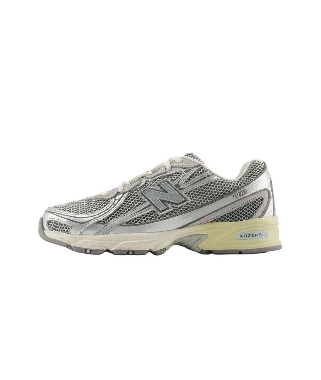 NEW BALANCE Серебряные кроссовки, фото 9