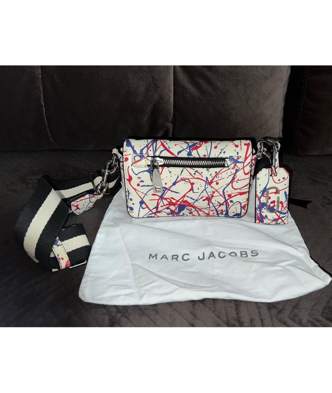 MARC JACOBS Мульти кожаная сумка через плечо, фото 9