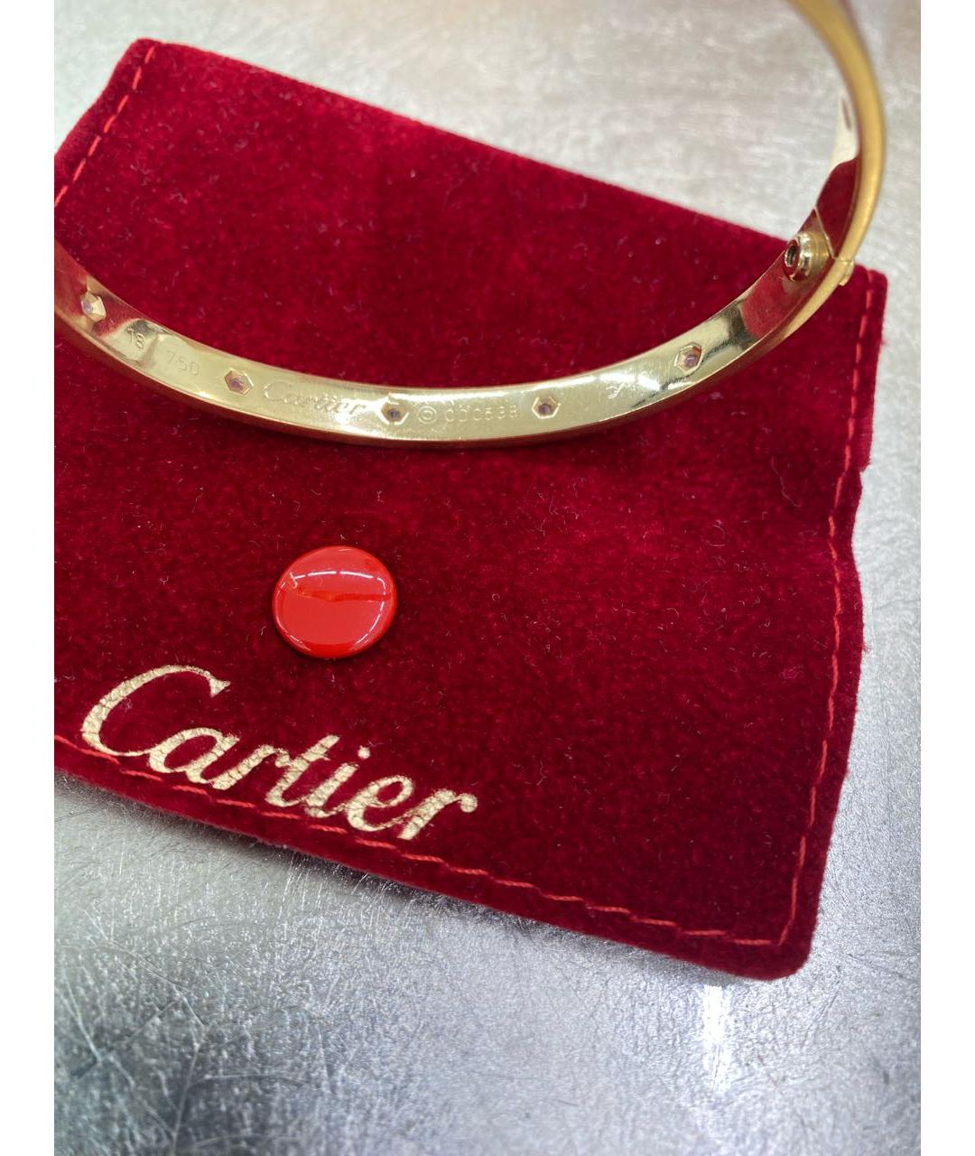 CARTIER Золотой браслет из желтого золота, фото 5