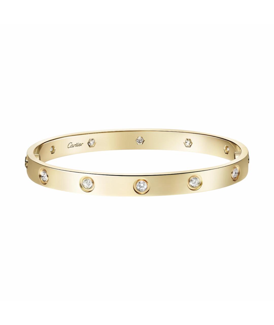CARTIER Золотой браслет из желтого золота, фото 1