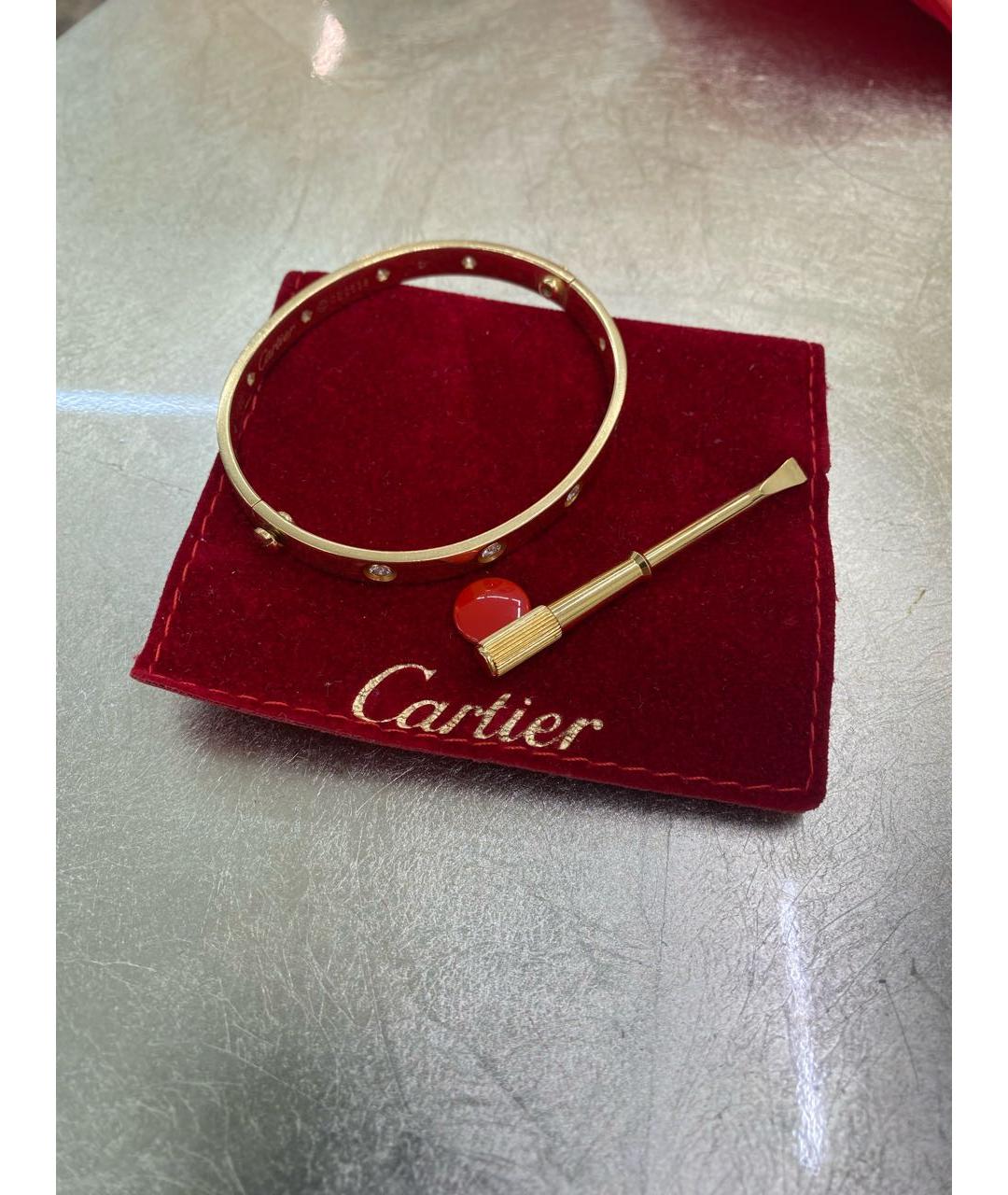 CARTIER Золотой браслет из желтого золота, фото 3
